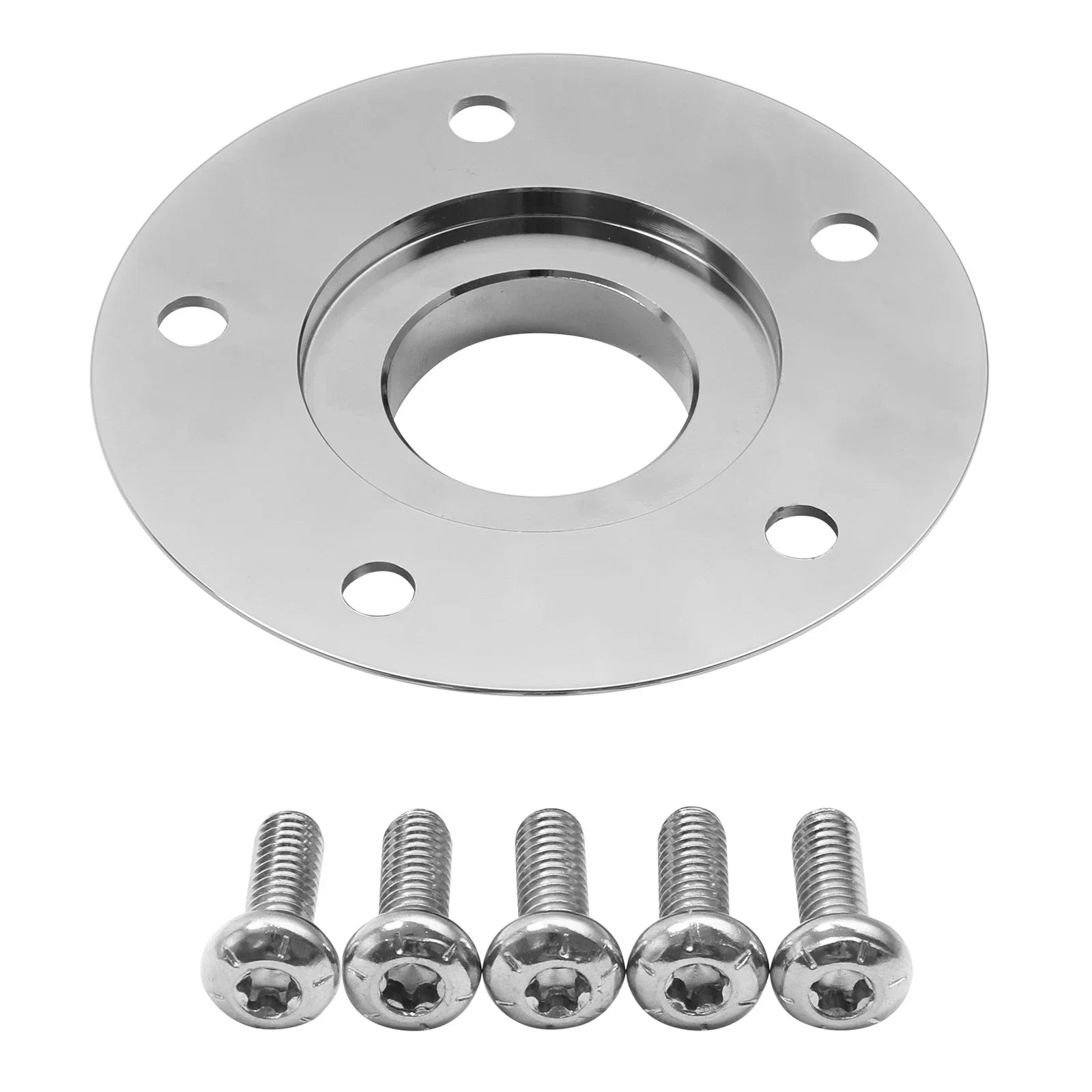 Front Wheel Hub Cap Cover for Harley Street Glide 2008-2024 Chrome