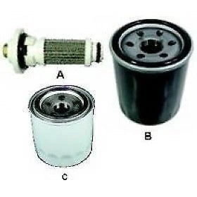 Oil Filter for Honda Yamaha BF25 BF30 BF40 BF50 (S18-7911-1, 5GH-133440)