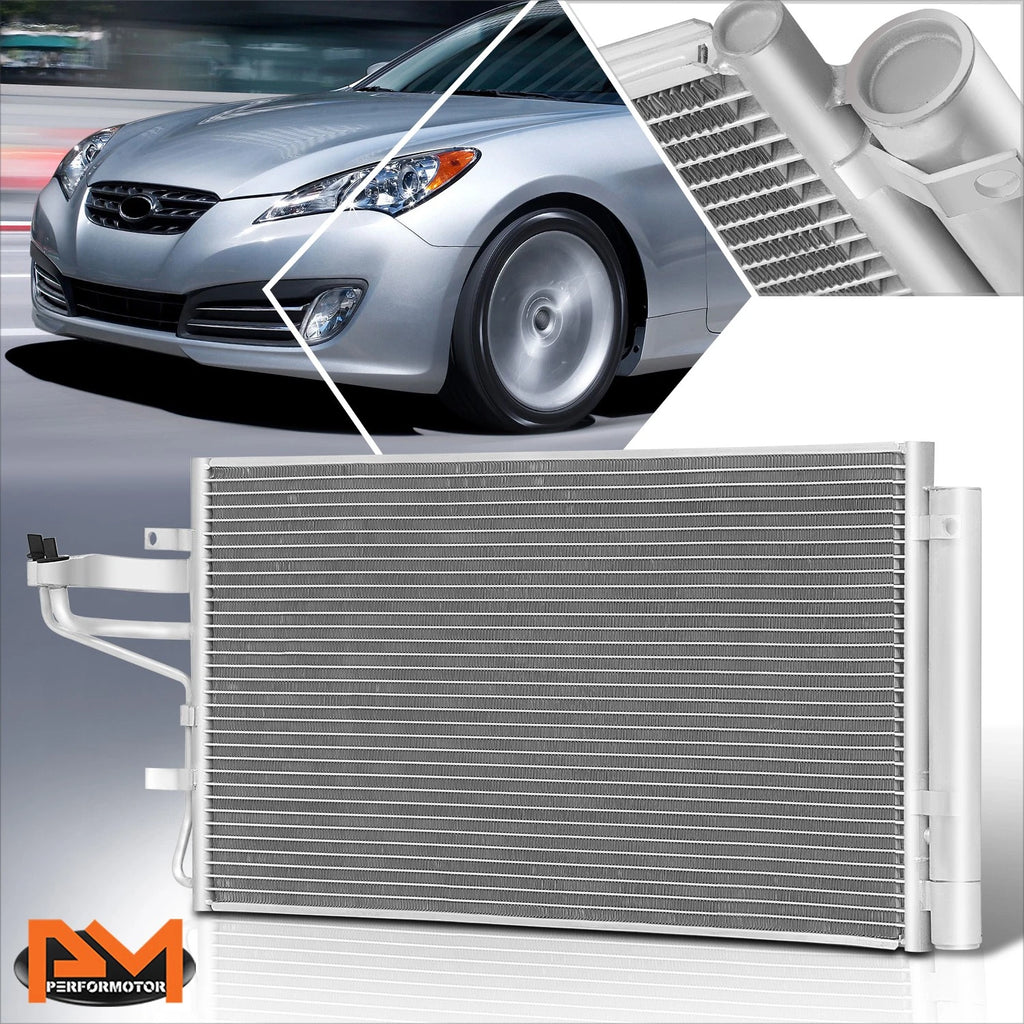 A/C Condenser for Genesis Coupe 2.0L (2010–2012) OE Style Aluminum Core