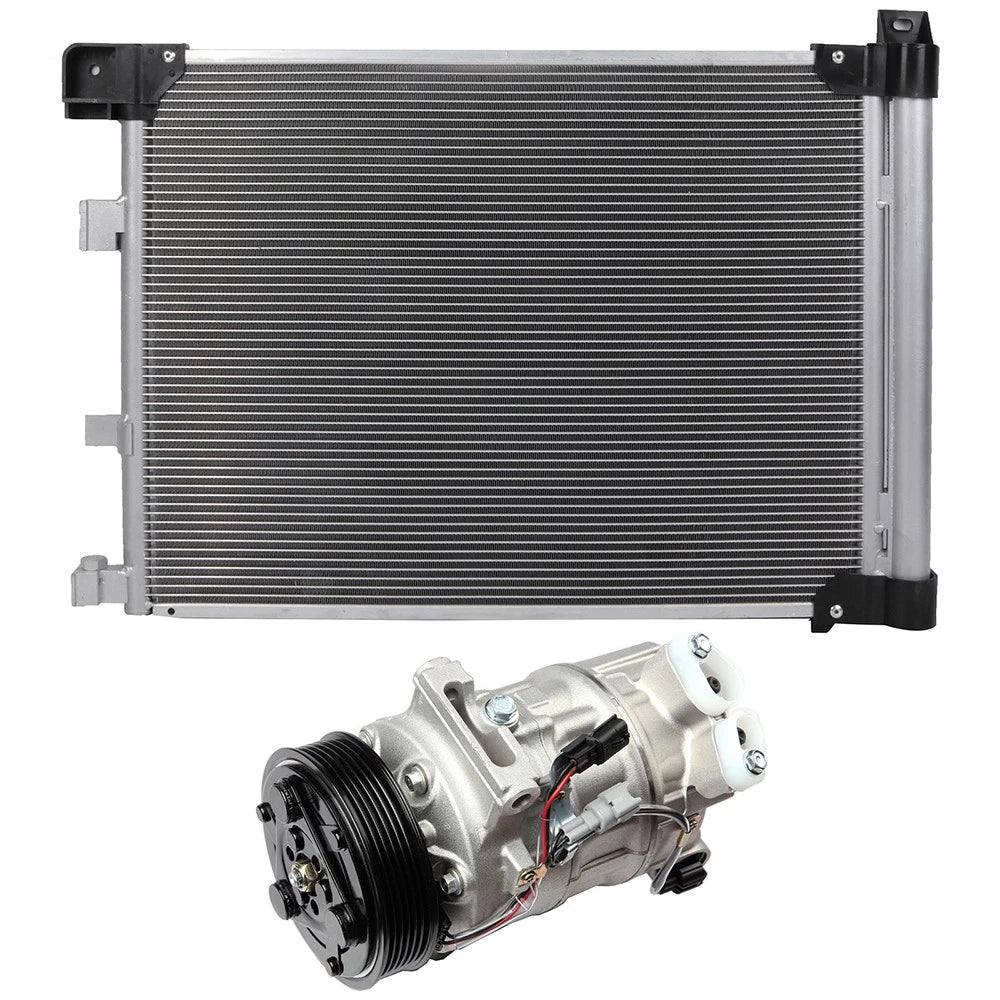 AC Condenser and Compressor Cooling Kit for Nissan Sentra (2013–2015)