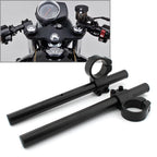 CNC High Lift Clip Ons for Honda CB350 (1972–1974) Black