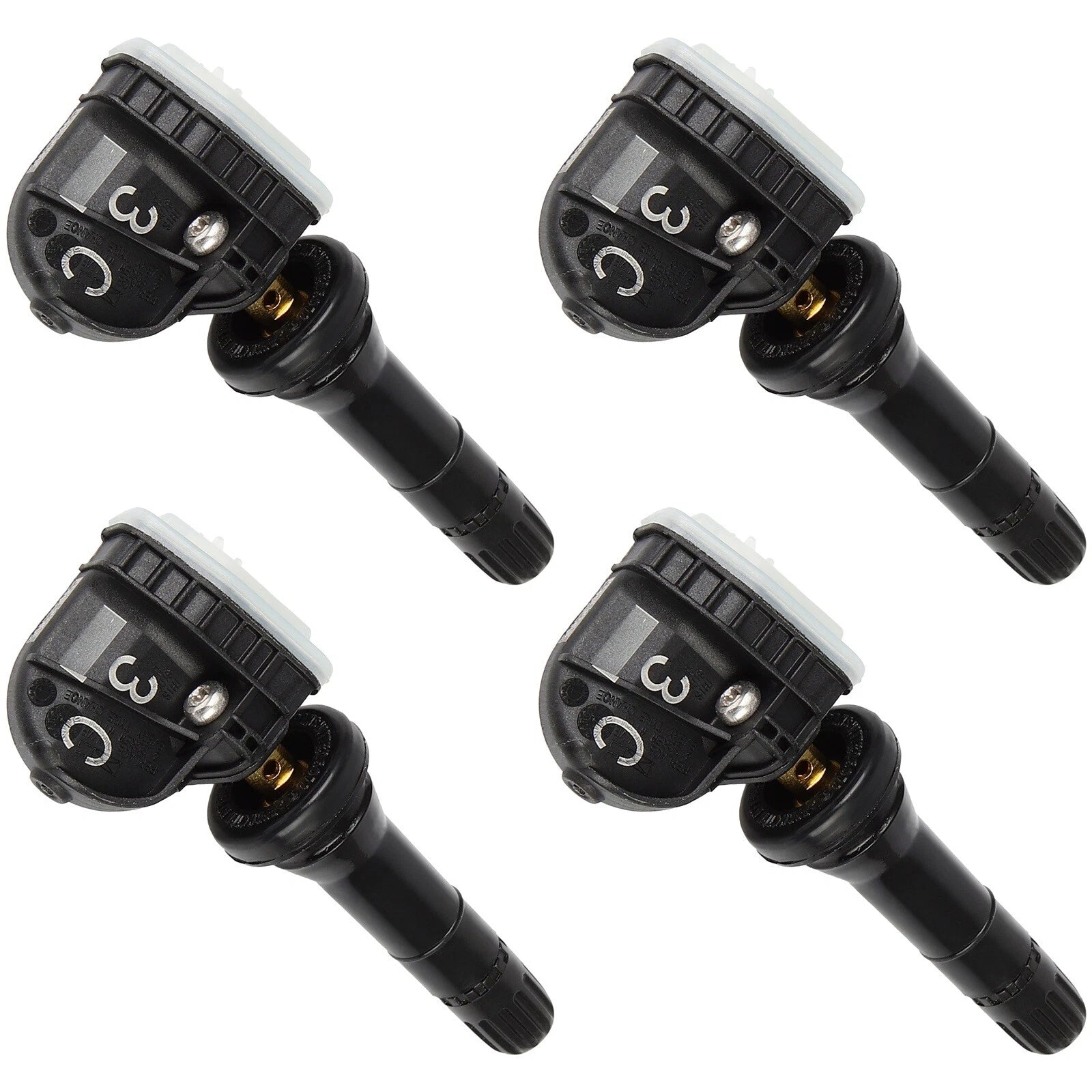 Set of 4 TPMS Tire Pressure Sensors 13516164 13598772 for GM (315MHz)