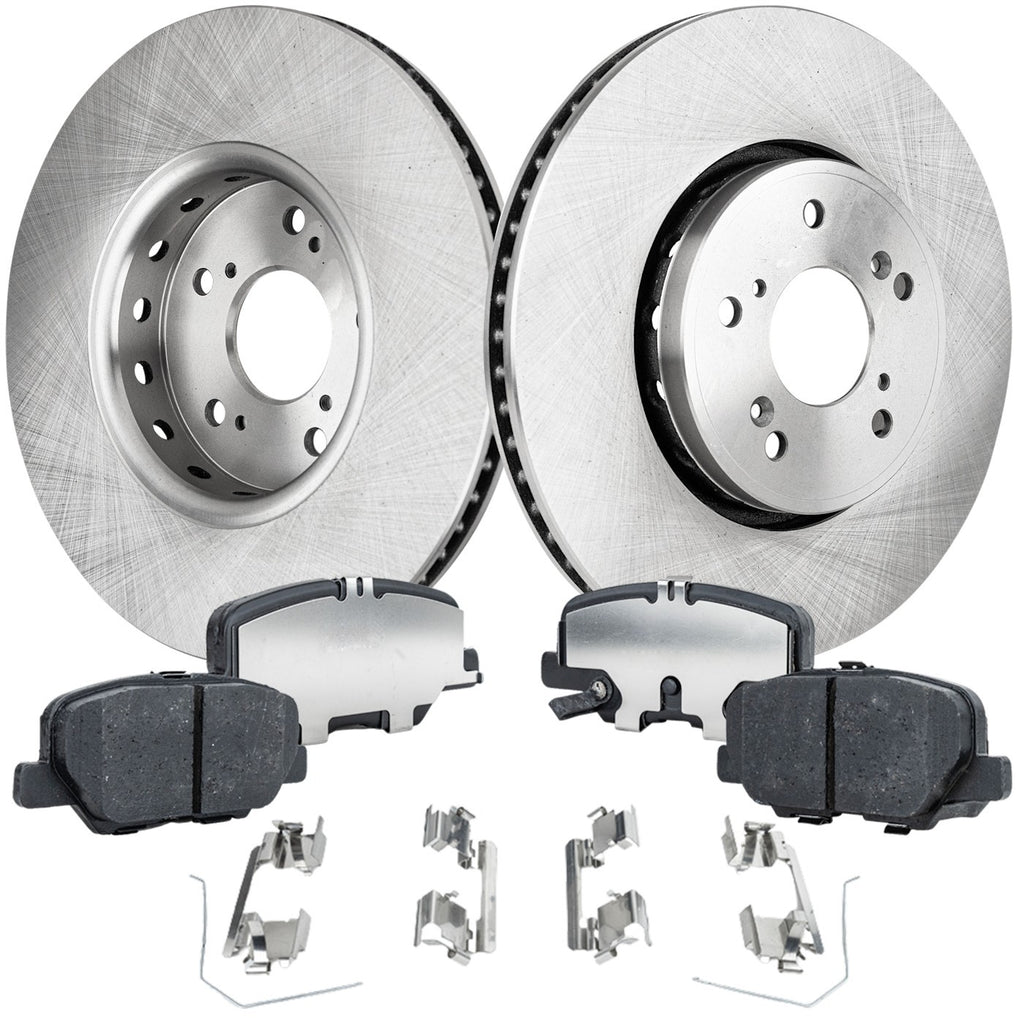 Brake Disc Rotors and Pads Kit for Acura RDX ILX (2016)