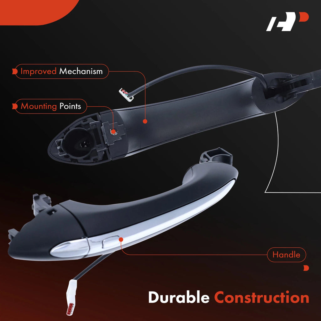 Front Left Exterior Door Handle with Keyhole for Chevrolet Cruze (2011–2016)
