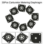 30pcs Carburetor Metering Diaphragm for ZAMA C1U (Repair A015010)