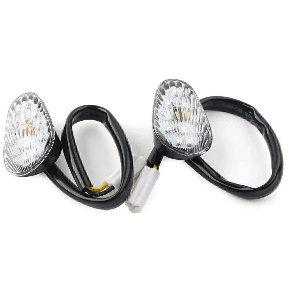Flush Mount Amber Turn Signal Lights for Yamaha YZF R1/R6/R6S