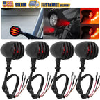 4X Bullet Brake Turn Signal Tail Light for Harley Sportster 1200 883 (2004–2023)