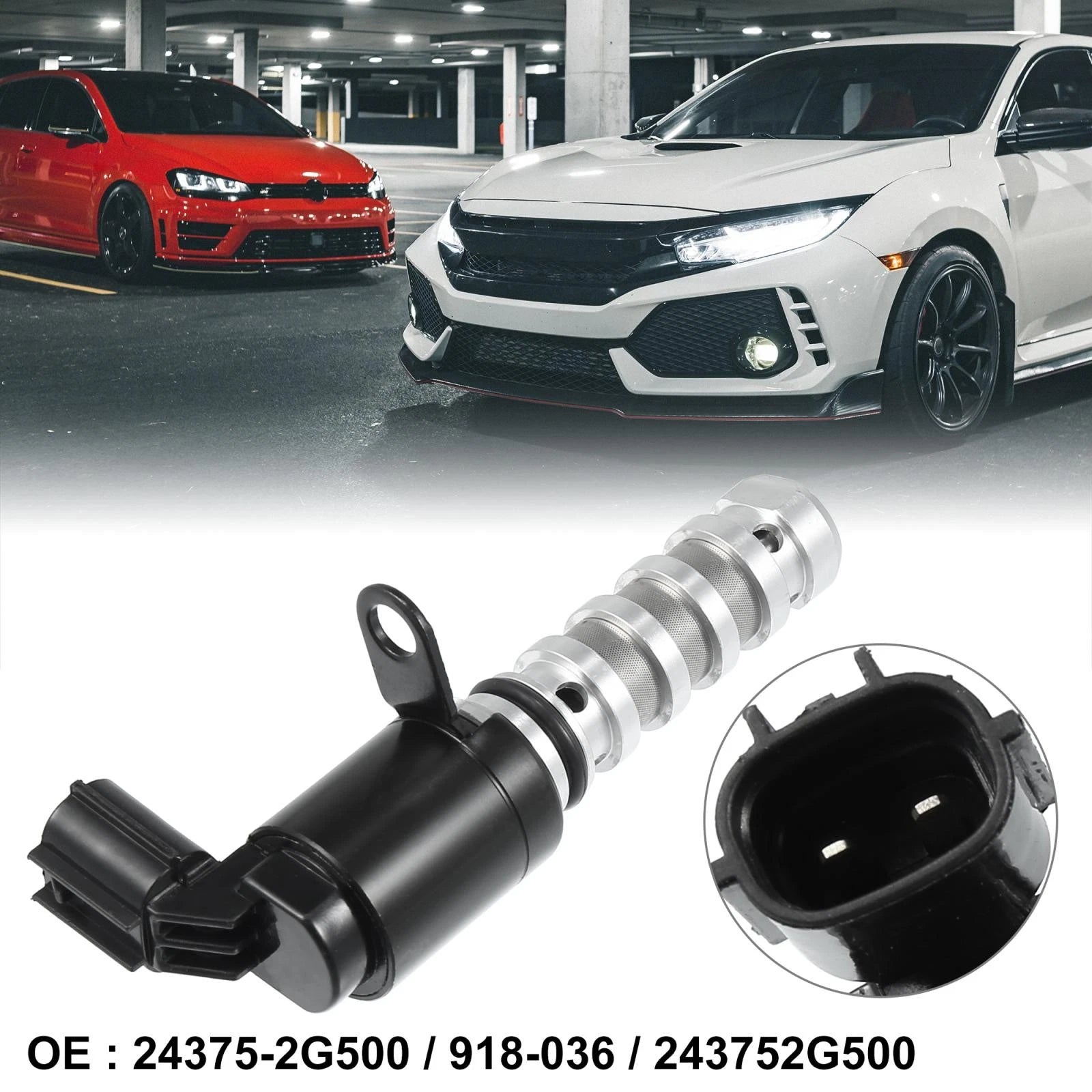 Variable Valve Timing VVT Solenoid 24375-2G500 918-036 for Hyundai Sonata Tucson (2011–2019)