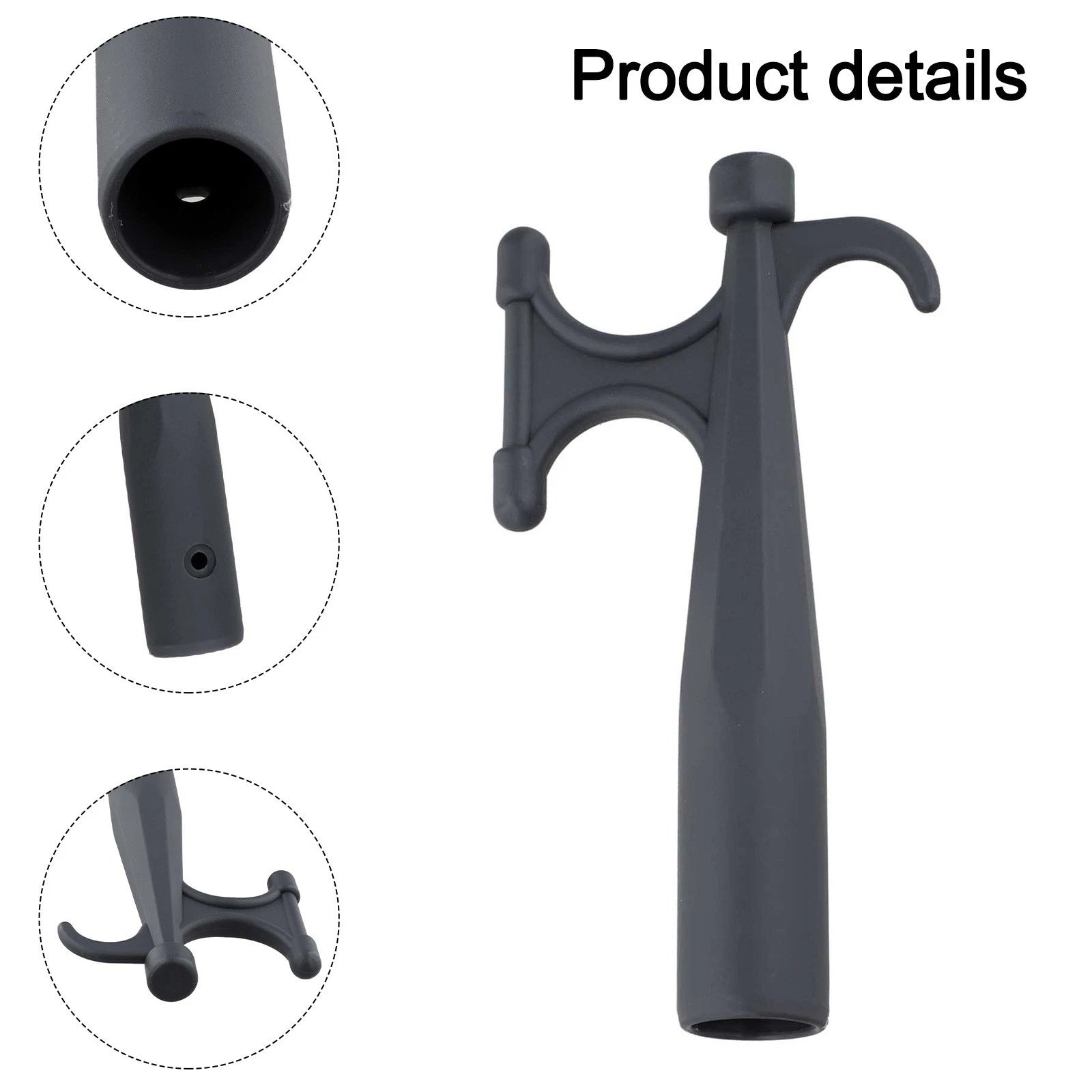 Lightweight Pole Hook for Docking Boats and Rafts (Marine Use)