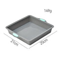 Silicone Square Chiffon Cake Mold 17.3x20x3.5 cm Food Safe