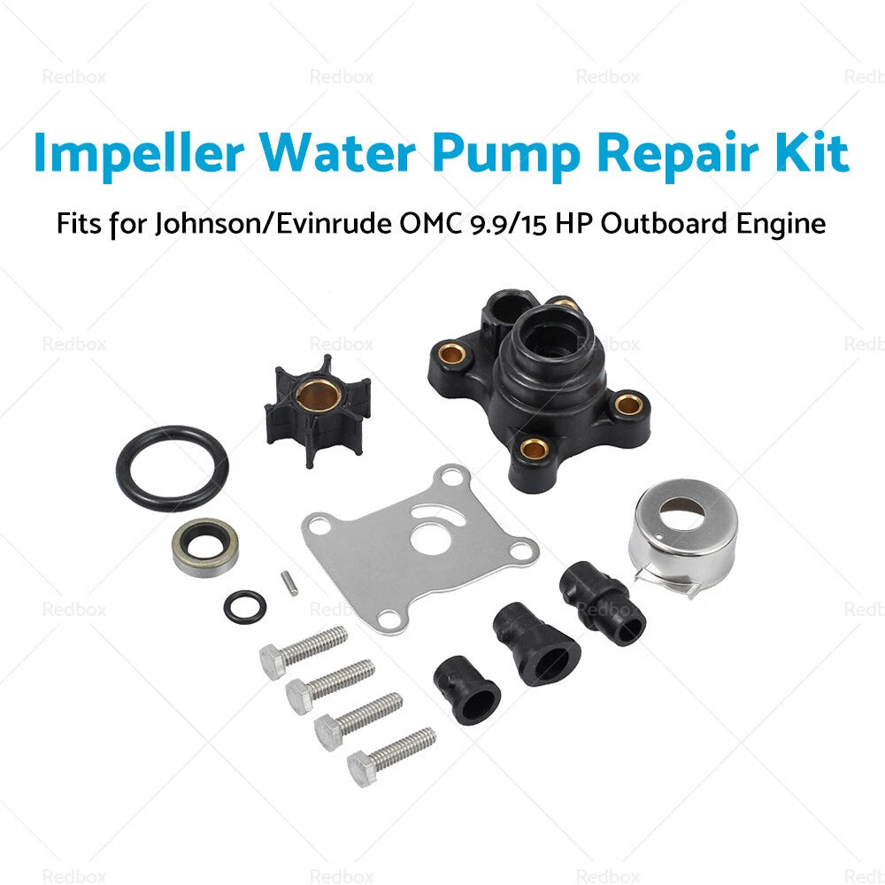 Water Pump Repair Kit for Johnson Evinrude 9.9 15hp (318999, 394711)