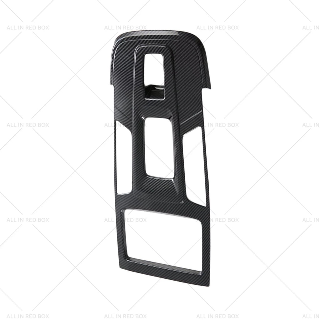Carbon Fiber Gear Shift Panel Cover Trim for Isuzu MU-X LS-T (2021–2024)