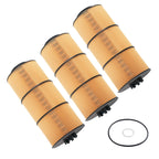 Set of 3 Oil Filters for Freightliner 122SD (2020–2022)