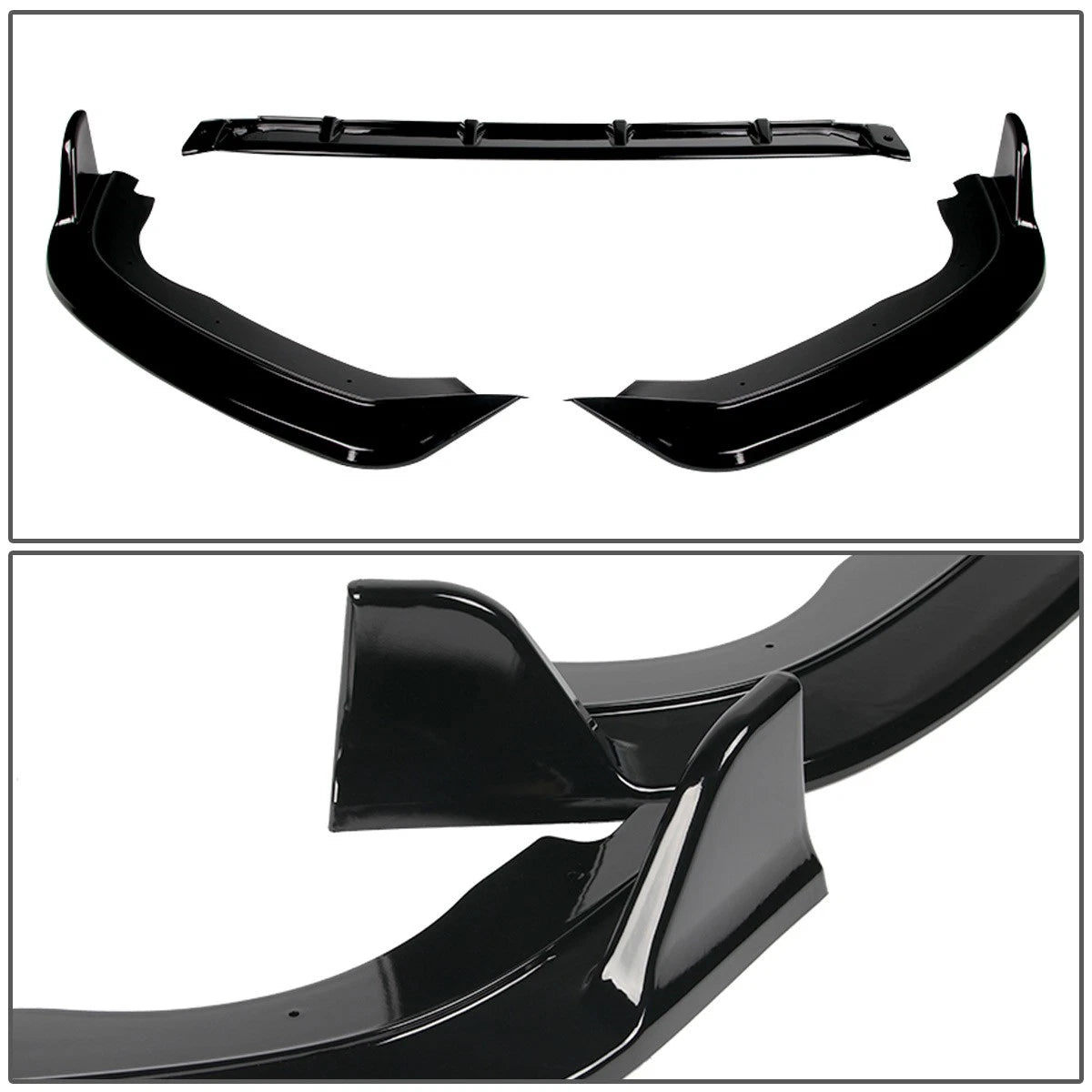Front Bumper Lip Under Panel Splitter Diffuser for Honda Fit (2018–2021)