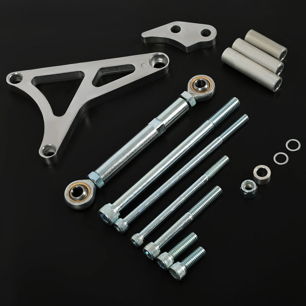 Alternator Bracket Set for Ford 289 302 (1968–1993) Billet Aluminum Polished