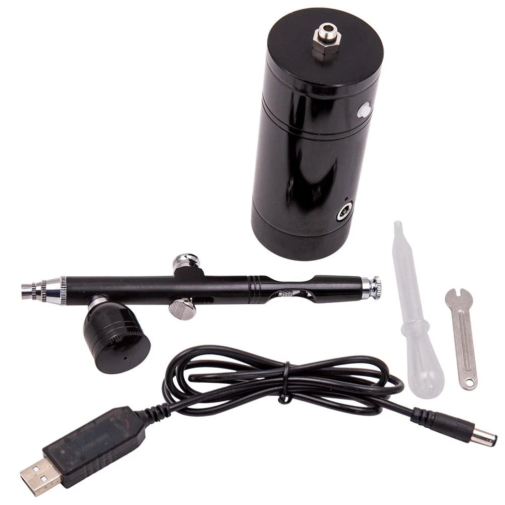 Airbrush Air Compressor Kit for Craft Paint Art (0.3mm)