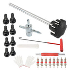 Quick Change Tire Valve Tool Kit for Universal Use (All Models)