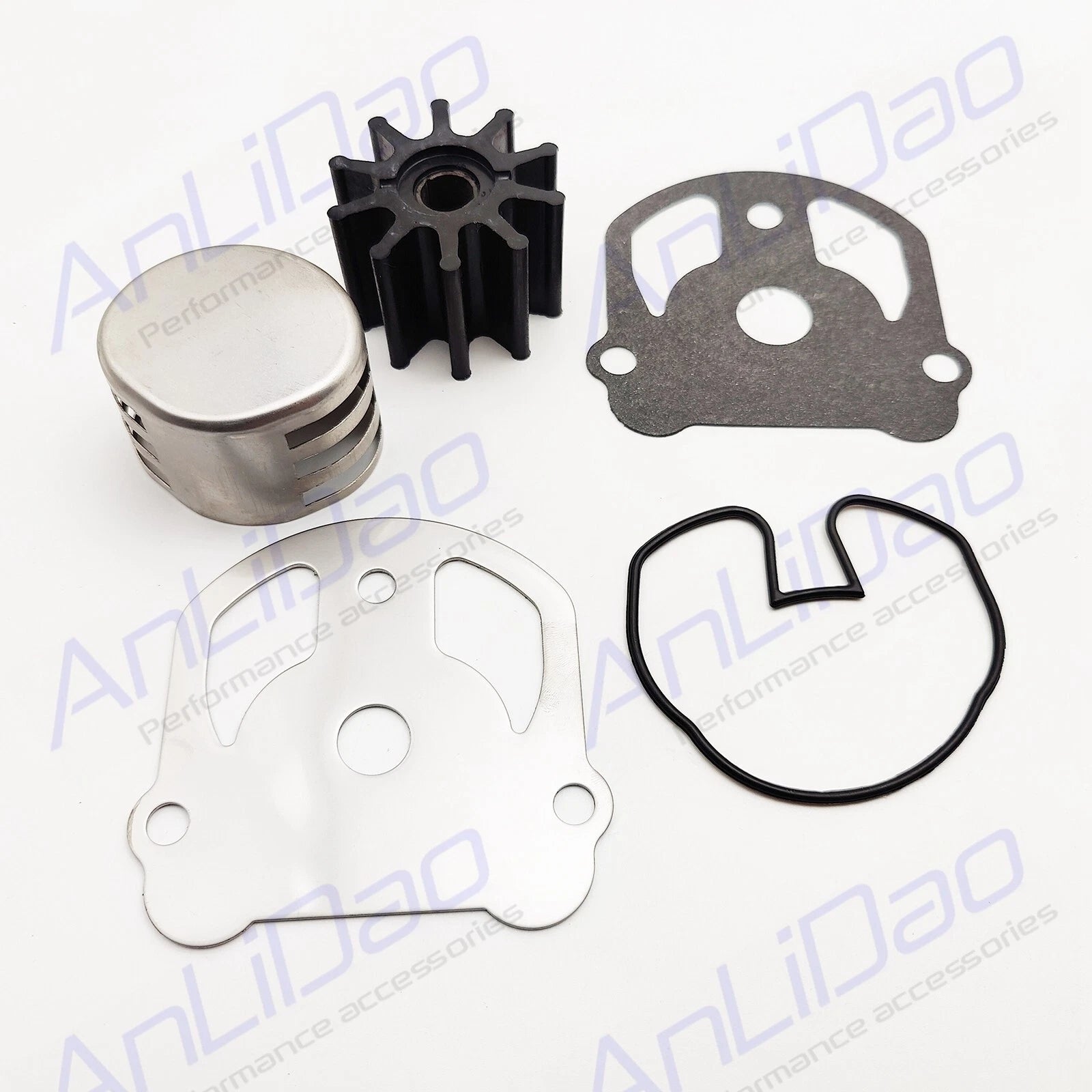 Repl OMC Cobra Water Pump Impeller Kit with Housing 984461 983895 984744