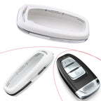 Matte White Remote Smart Key Cover Fob Shell for Audi A3–A8 Q3–Q5 TT (2010–2019)