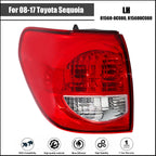 Tail Light Assembly for Toyota Sequoia (2008â2017) Left Driver Side Halogen