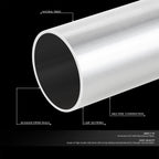 1-5/8" OD Mild Steel 180 Degree U-Bend Exhaust Pipe for Custom Applications