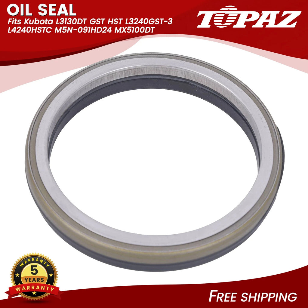 Oil Seal for Kubota L3130DT, L3240GST, L4240HSTC, MX5100DT (2000–2023)