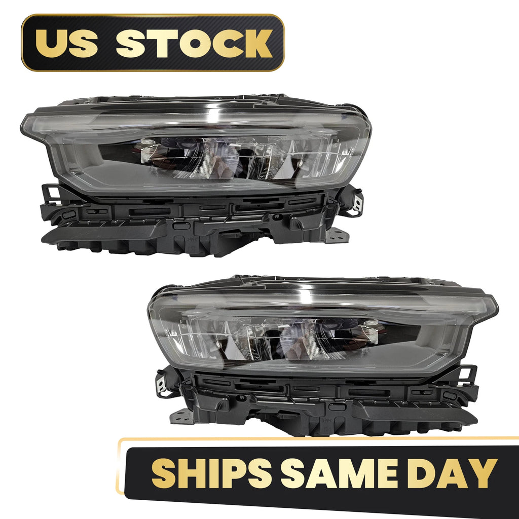 Set of 2 LED Headlights for Jeep Grand Cherokee L (2021–2024) 14 Pins L+R