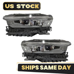 Set of 2 LED Headlights for Jeep Grand Cherokee L (2021–2024) 14 Pins L+R