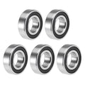 Set of 5 S6003-2RS Deep Groove Ball Bearings 17x35x10mm Double Sealed