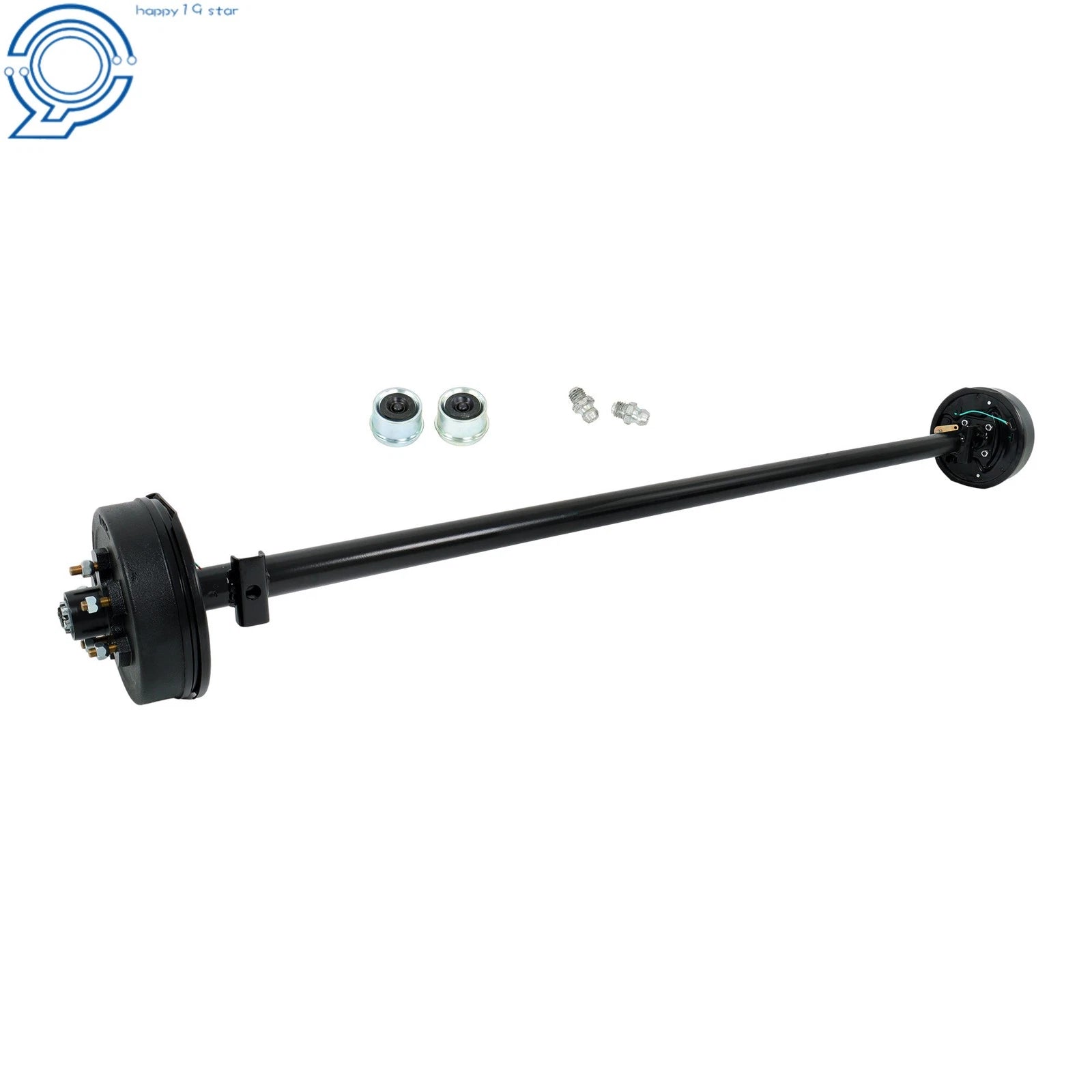 3500lbs Trailer Axle with Electric Brake for 89" Hub Face (5 Lug)