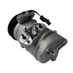 AC Compressor with 6-Groove Pulley and Clutch for Jeep JK Wrangler (2007–2011) CO11147JC