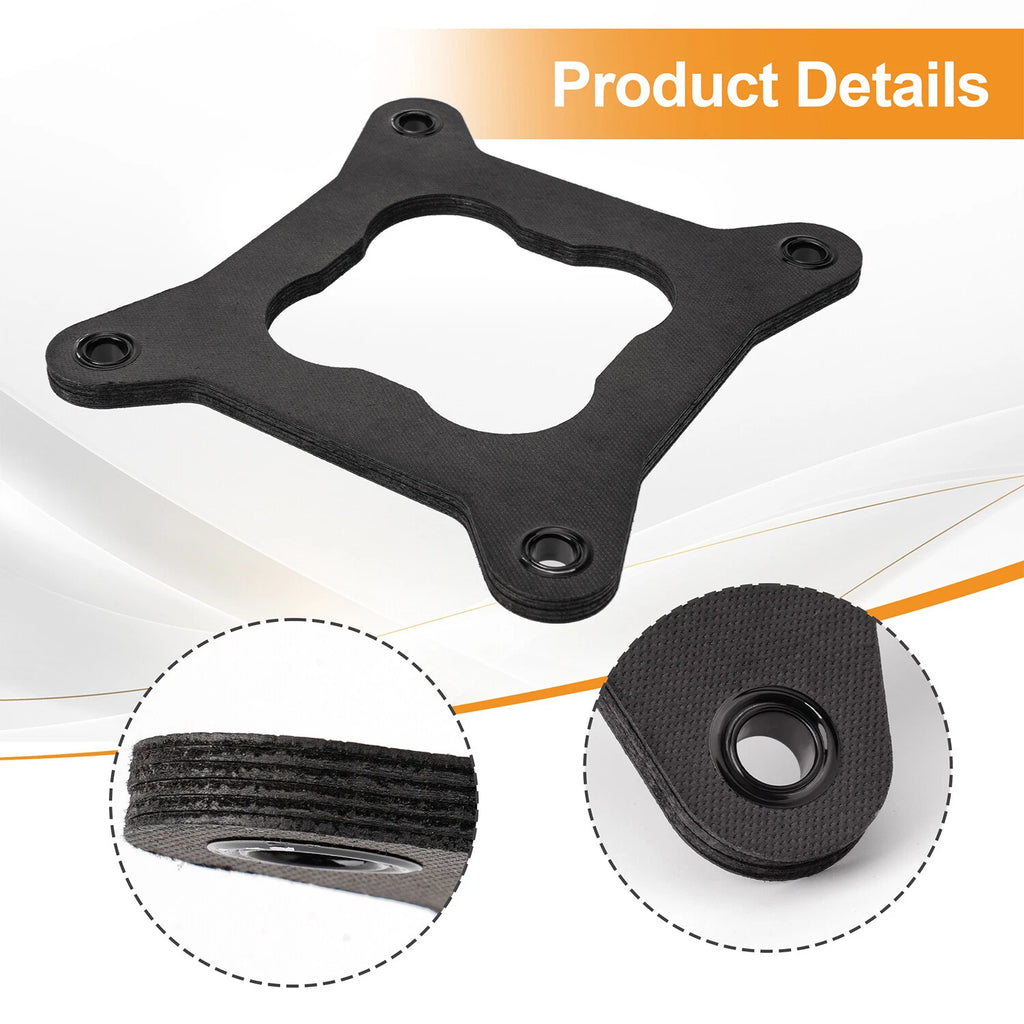 Carburetor Heat Insulator Gasket 9265 for Edelbrock Square Bore
