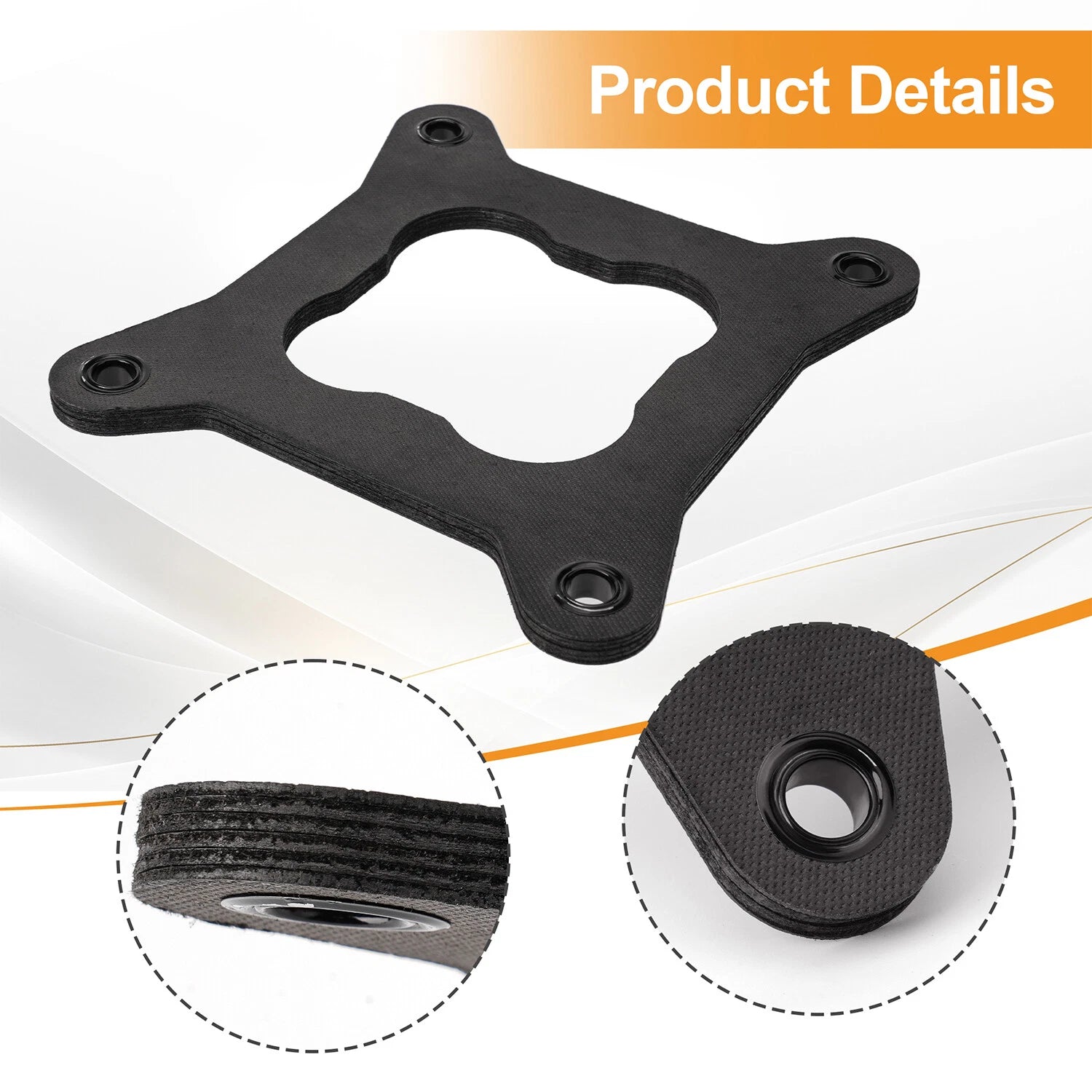 Carburetor Heat Insulator Gasket 9265 for Edelbrock Square Bore