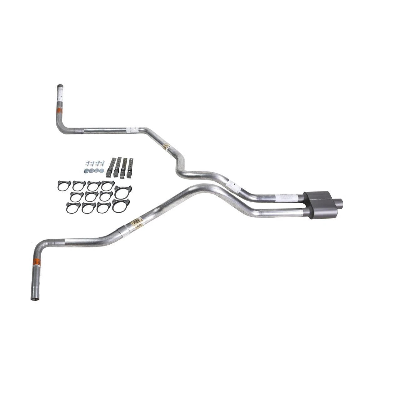 Dual Exhaust Muffler for Titan (2004-2005) Side Exit 2.5" Pipe