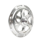 Silver Radiator Cooling Fan Cover for Vespa Sprint Primavera 150 (2013-2023)