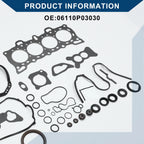 Cylinder Head Gasket Kit No. 06110P03030 for Honda D15B2/D15B7/D16A (1990–2000)