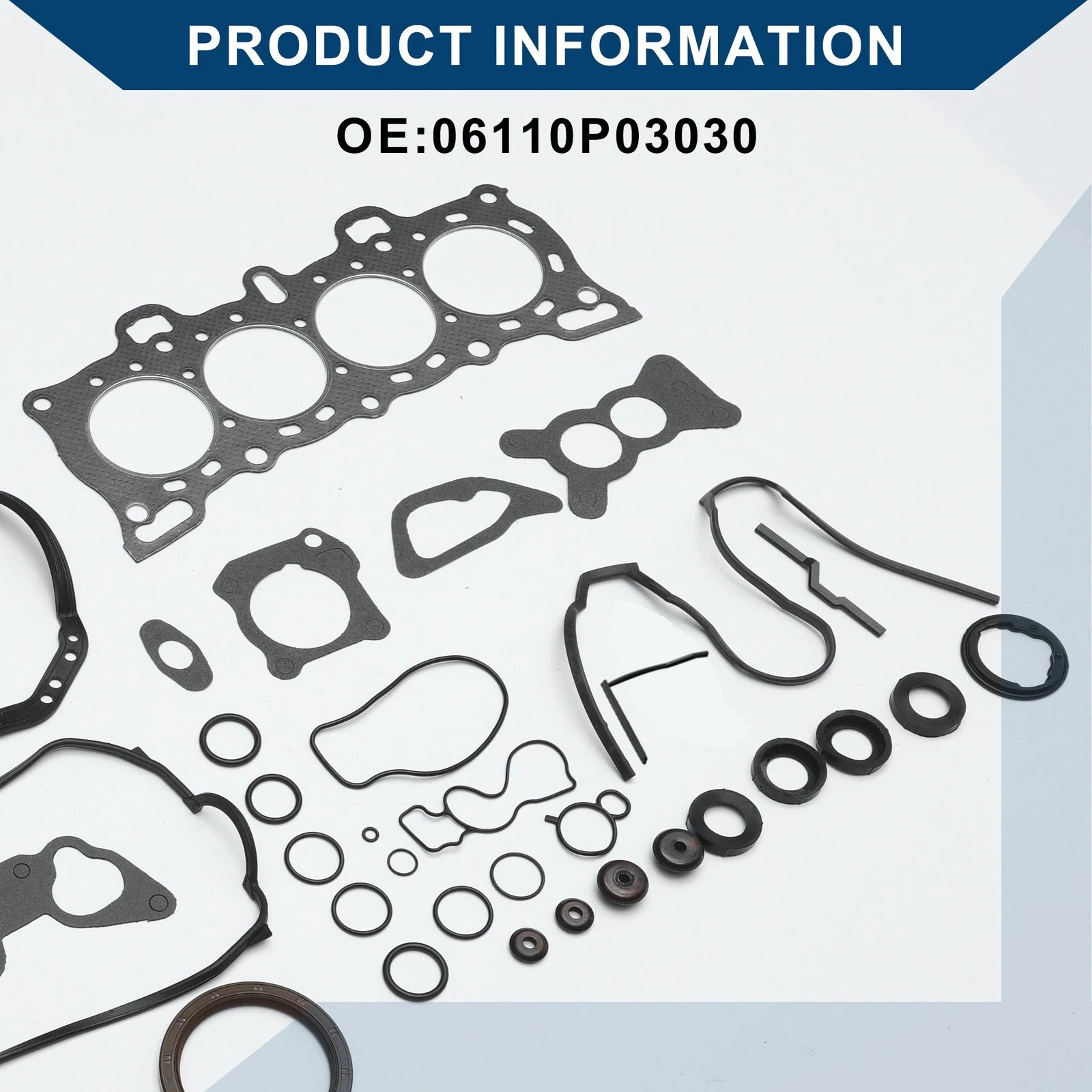 Cylinder Head Gasket Kit No. 06110P03030 for Honda D15B2/D15B7/D16A (1990–2000)