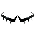 Rear Bumper Splitter Canard Trim for BMW 4 Series G22 G23 M-Sport (21-22)