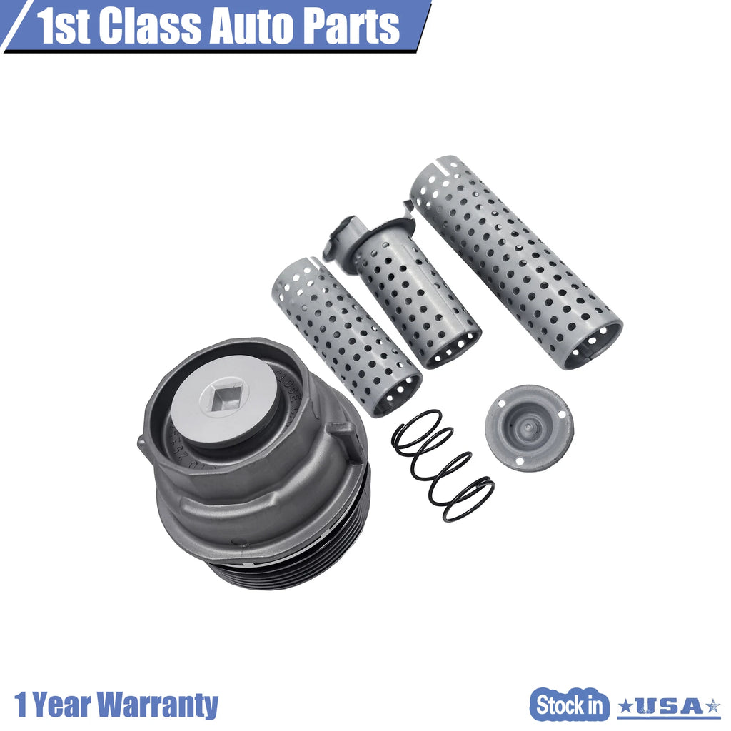 Metal Oil Filter Cap for Toyota Avalon, Scion TC, Lexus LS460 (2005–2020)
