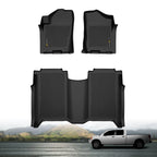 Set of TPE Floor Mats for Nissan Titan (2004–2015) All Weather Protection