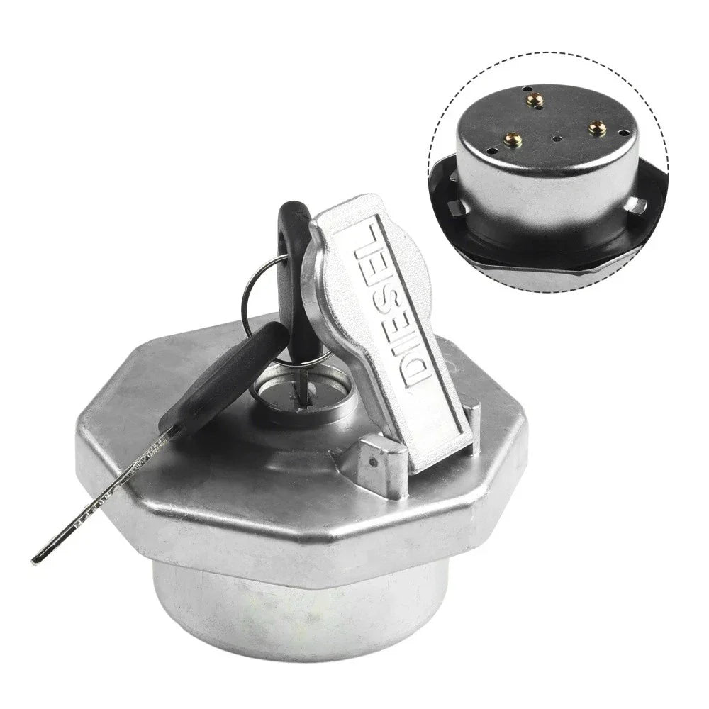 Fuel Tank Cap with Keys for Isuzu ELF NPR NQR NQR75 4HK1