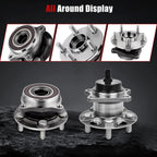 Set of 4 Wheel Hub Bearing Assemblies for Toyota Prius (2012–2015)
