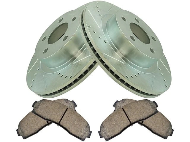 Front Brake Pad and Rotor Kit for Mazda B4000 (2003–2009) ZS636KT