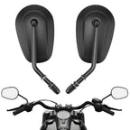 Pair Rear View Mirrors for Harley Touring Road King Street Glide