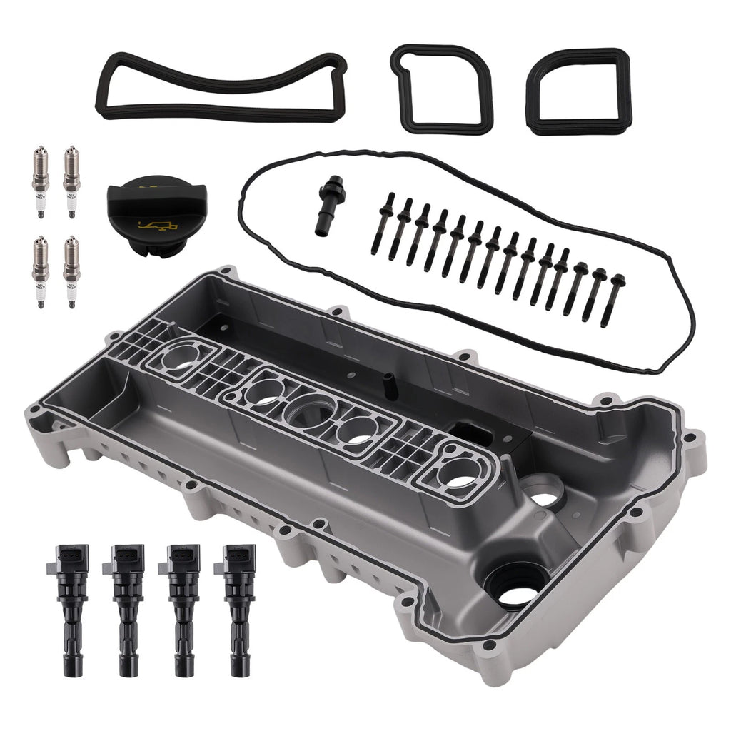 Valve Cover Kit Gasket Ignition Coils for Ford Fusion 2006–2009 2.3L 6M8Z6582B