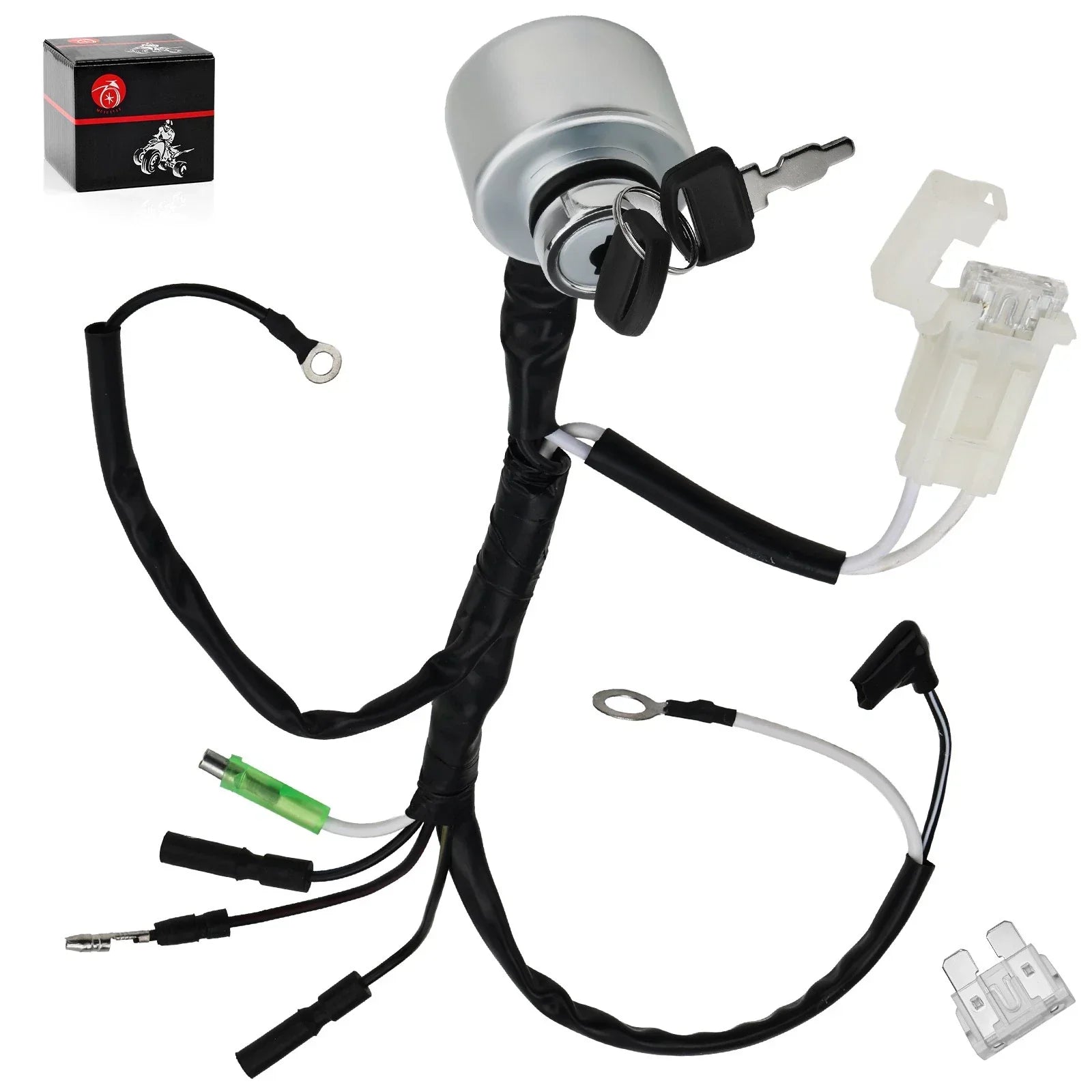 Starter Key Switch Assembly for Honda GX610 GX620 GX670 (1998–2012)