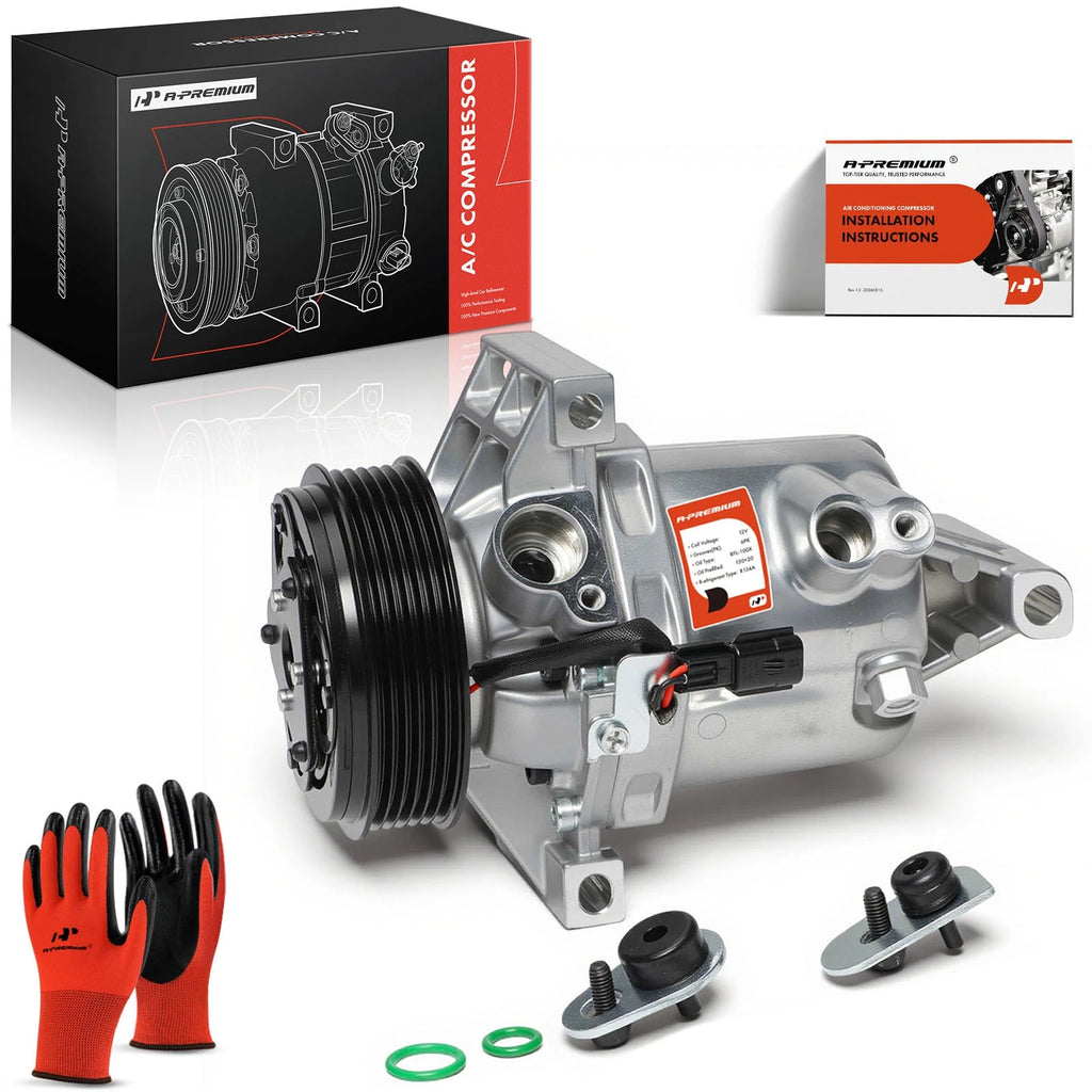 A/C Compressor with Clutch for Nissan Kicks (2018–2024)