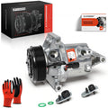 A/C Compressor with Clutch for Nissan Kicks (2018–2024)
