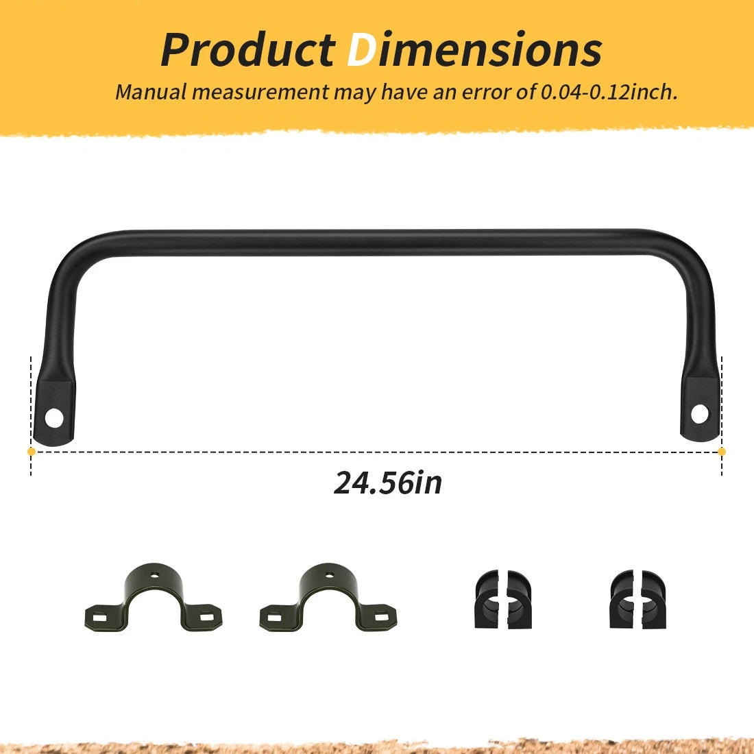 Rear Stabilizer Sway Bar Bushing for Polaris Sportsman 550 Scrambler 850 1000 XP