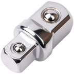 3pcs Socket Reducing Sleeve Adapter 1/4 3/8 1/2 Inch Double Head Steel